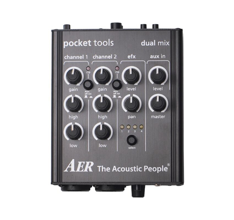 AER Dual Mix 2 正面面板