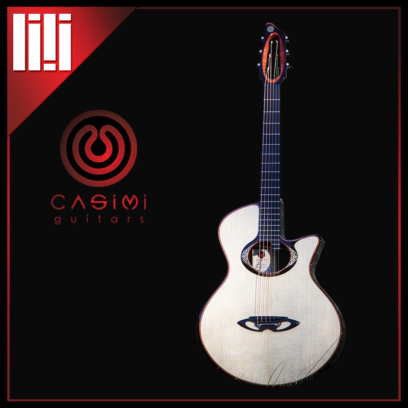 独立制琴师 Casimi C2S旗舰款 阿迪朗达克 非洲黑檀吉他现货