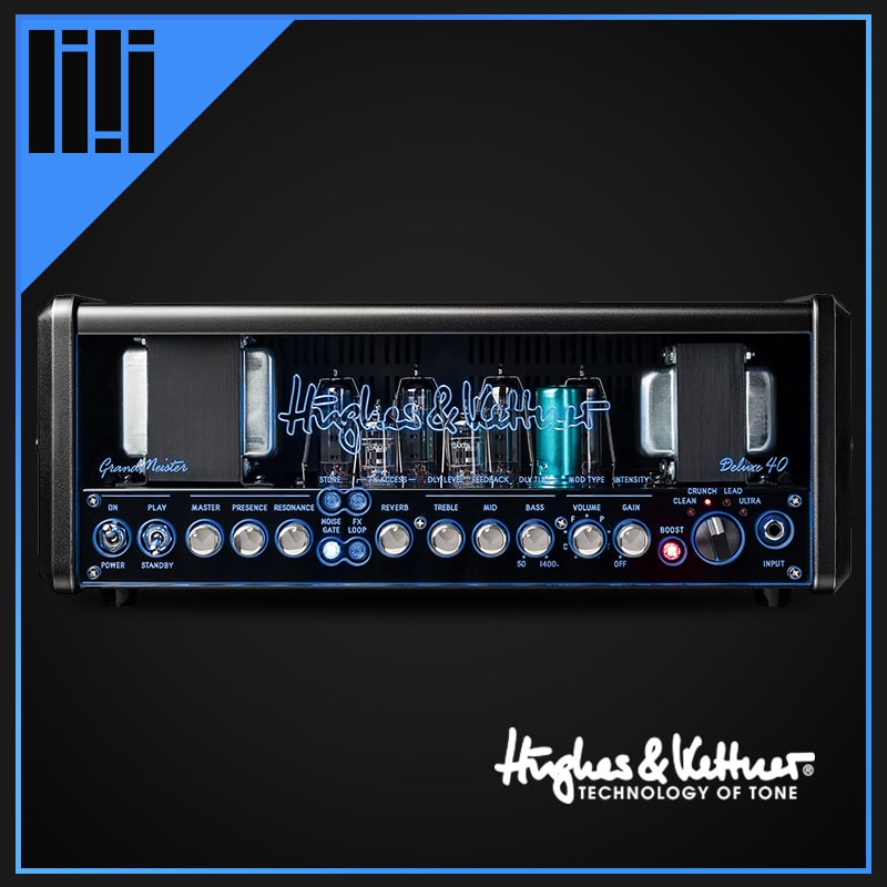德国Hughes&Kettner Grand Meister 40 Deluxe 管神电子管电吉他箱头