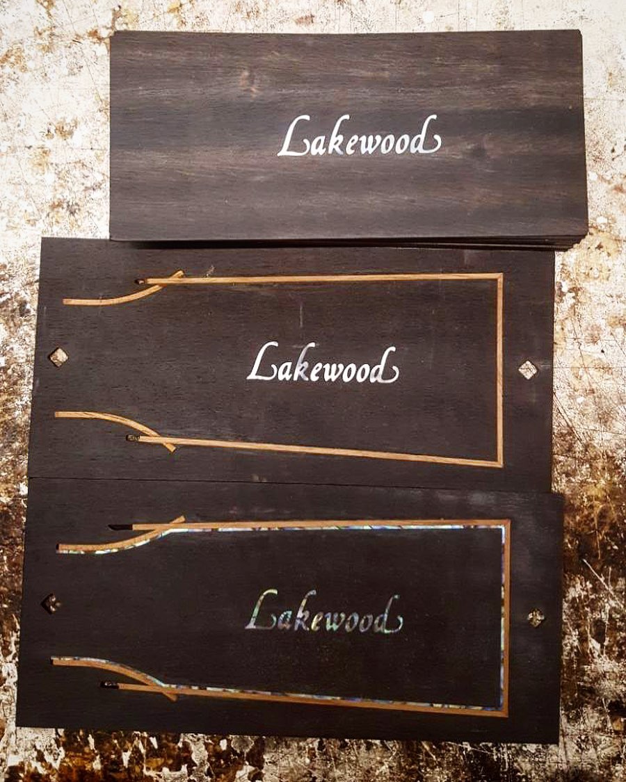 [美图欣赏]Lakewood吉他分享的一些吉他制作美图