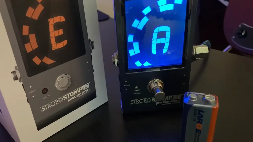 Peterson StroboStomp HD彩屏脚踏式频闪调音器快速开箱视频~！