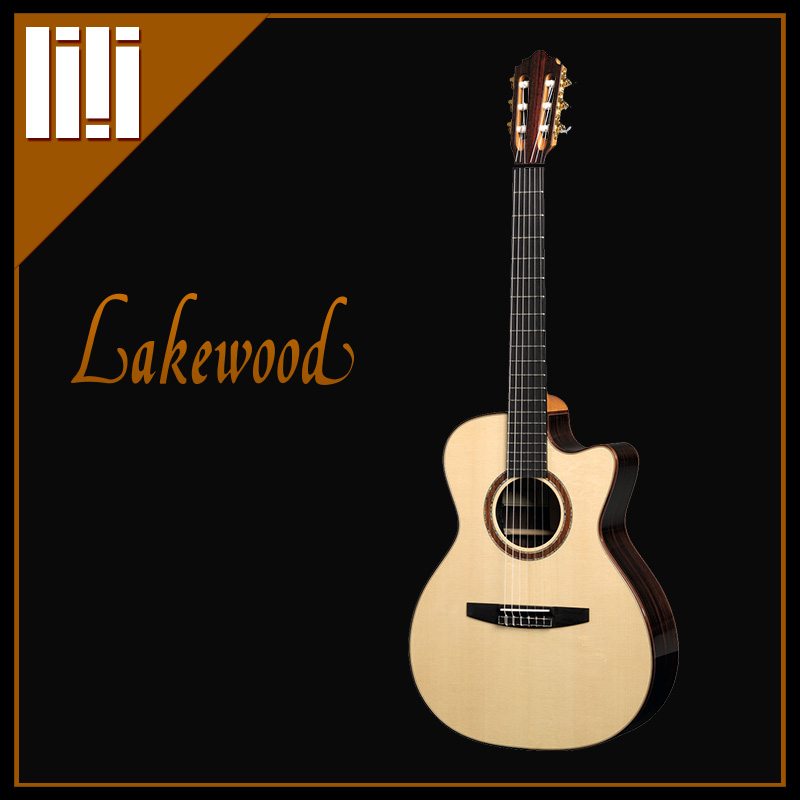 吉他平方 德国手工Lakewood雷克梧德M-32 CCP古典原声吉他