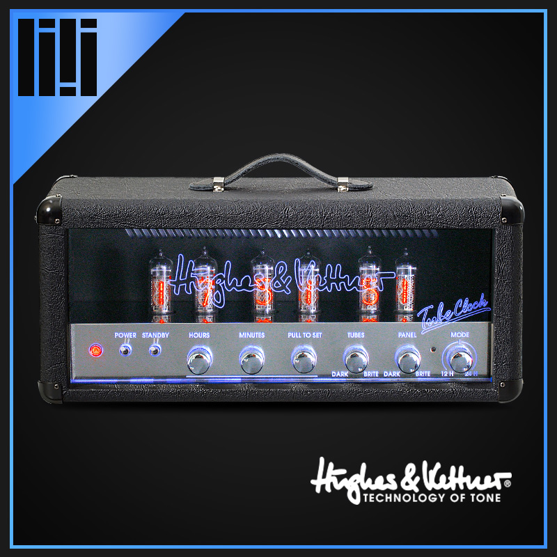 德国 Hughes&Kettner HK电子管Tube Clock 辉光钟 时钟表限量发售