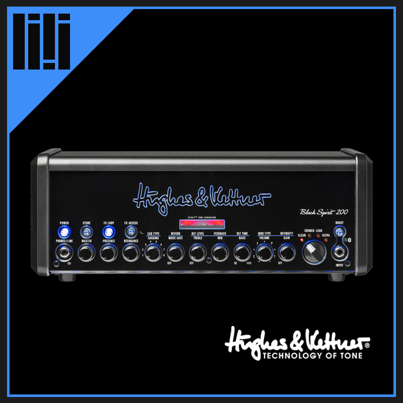 德国Hughes&Kettner HK BLACK SPIRIT 200暗灵200电吉他效果器箱头