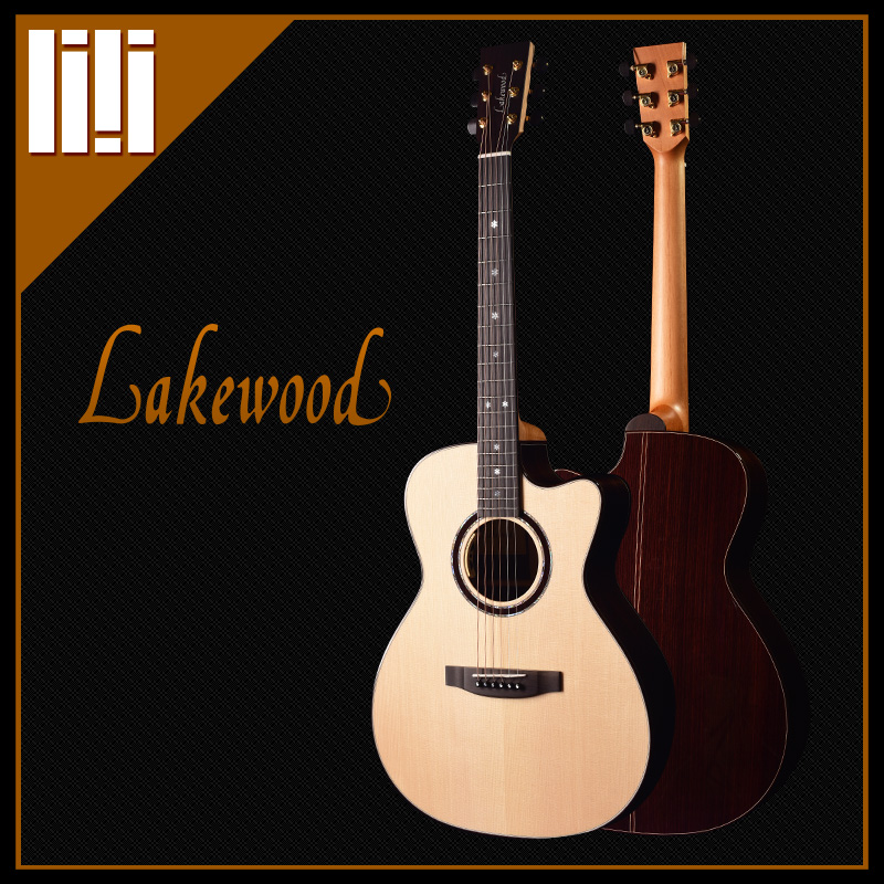 吉他平方德国手工Lakewood雷克梧德M-32CP 原声手工木吉他