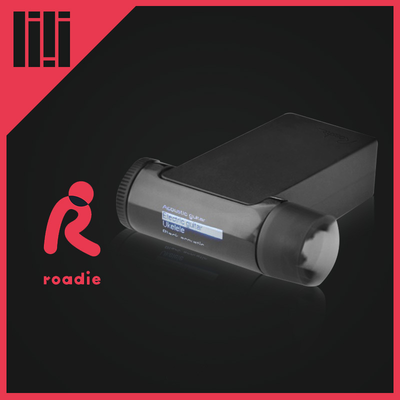 美国Roadie罗迪2代吉他贝司乐器通用APP智能自动调音器卷弦器