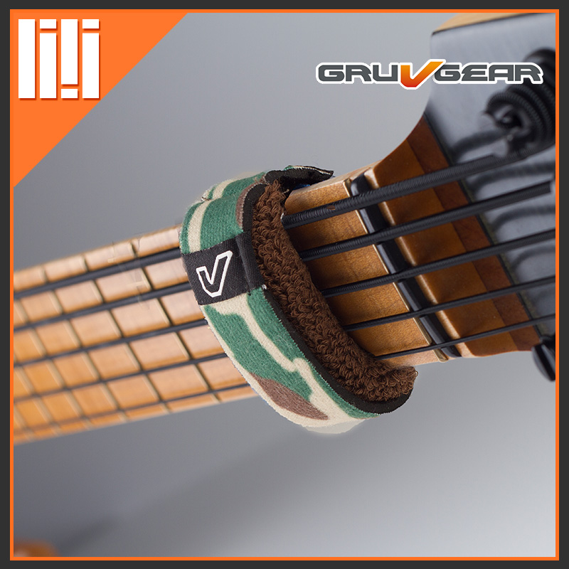 吉他平方 Gruv Gear FretWraps 电木吉他贝司 花色制音带闷音束带