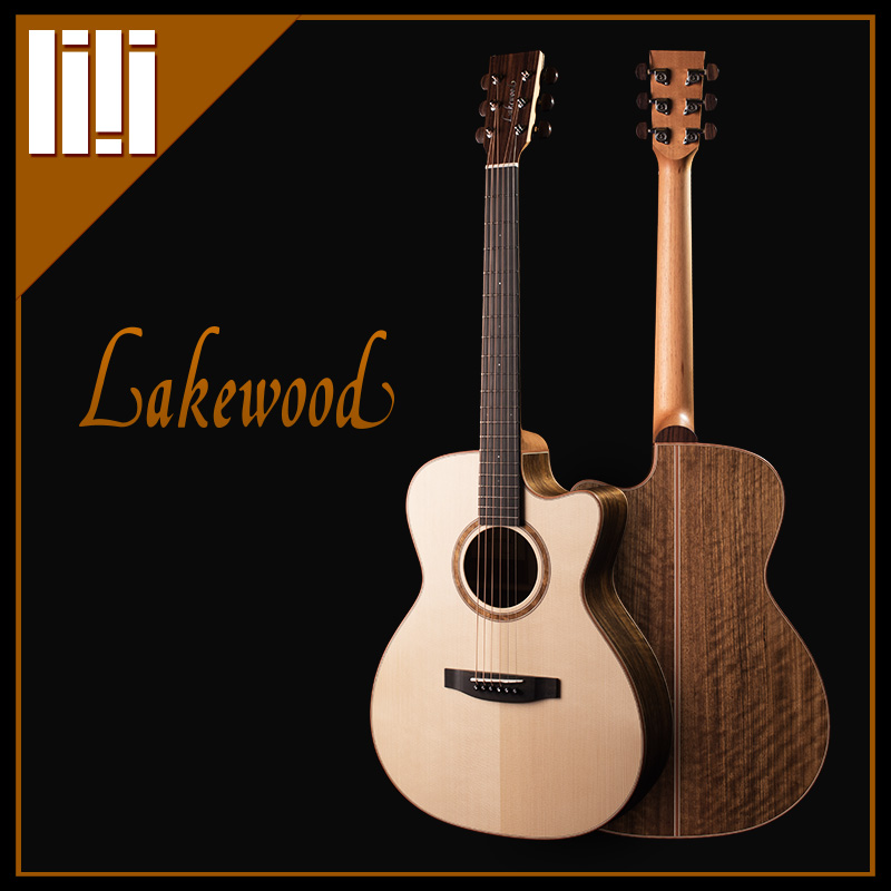 吉他平方 德国手工Lakewood 雷克梧德 M-18CP  原声吉他