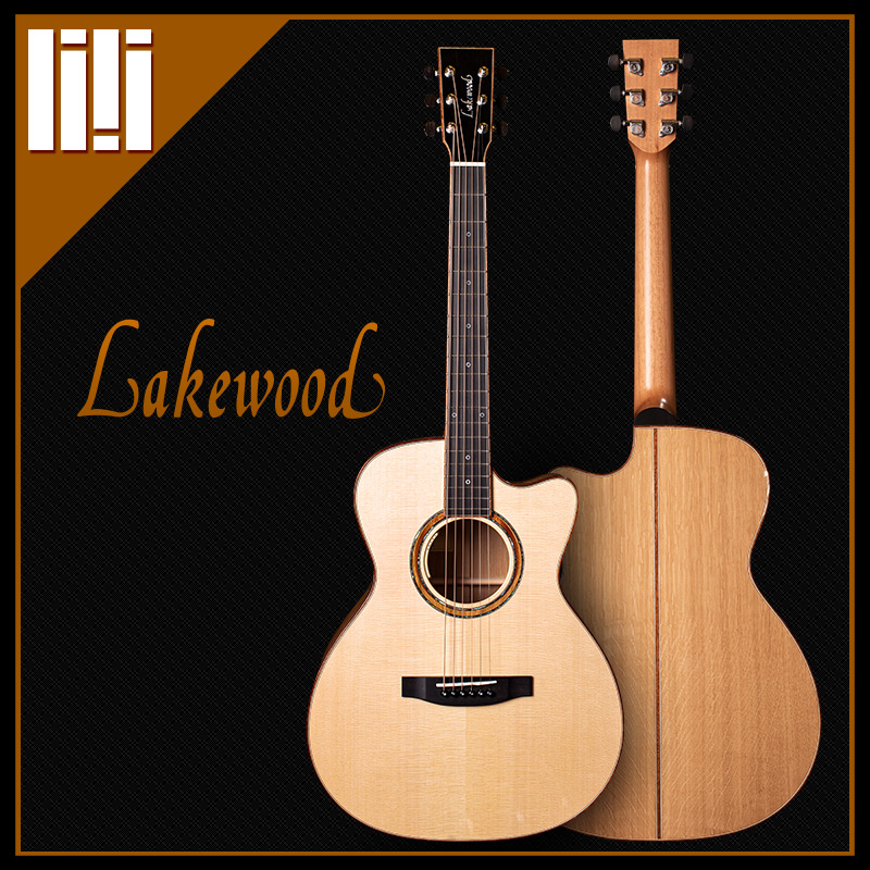 吉他平方 德国手工Lakewood雷克梧德M-35CP 限量款原声吉他