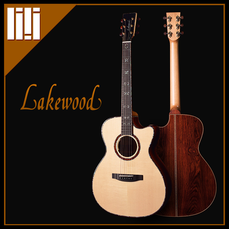 吉他平方 德国手工Lakewood 雷克梧德M-53 CP  原声吉他