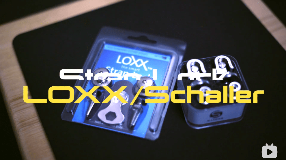 LOXX 与 Schaller 背带扣 测评视频画面