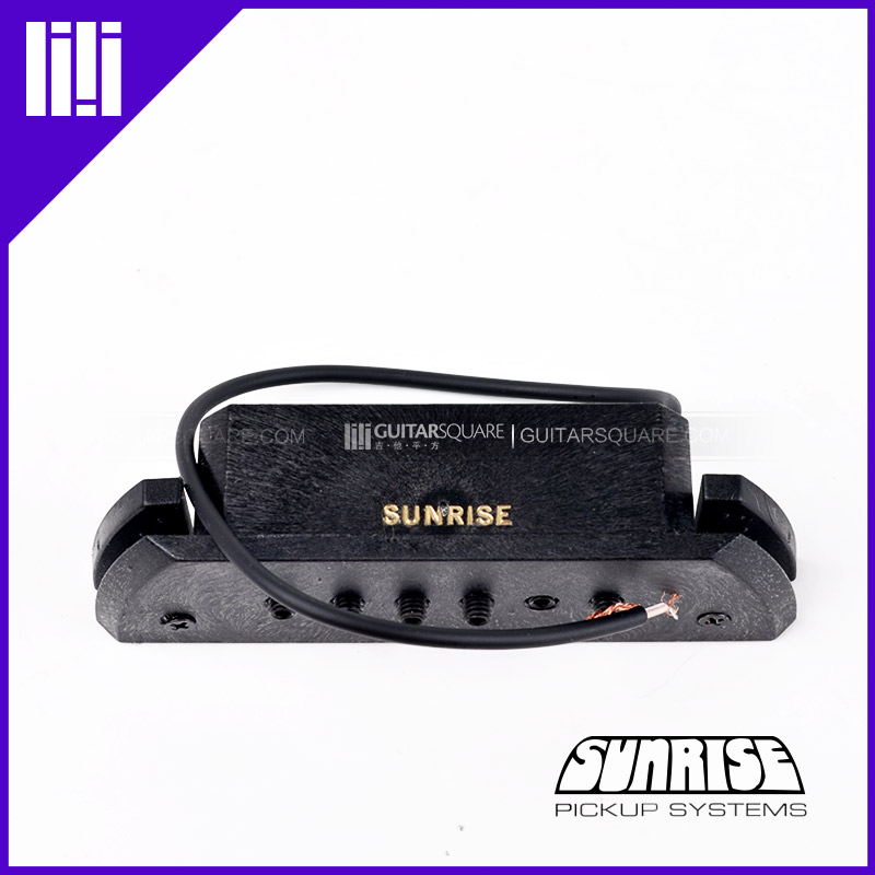 吉他平方 美产手工Sunrise S2 指弹民谣木吉他音孔拾音器