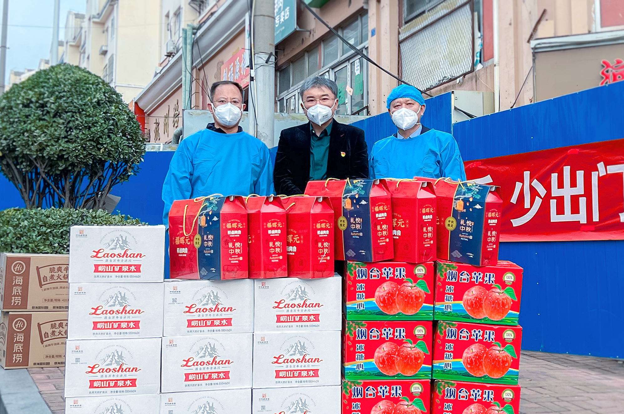 美豪音乐集团捐赠防疫物资 助力街道疫情防控