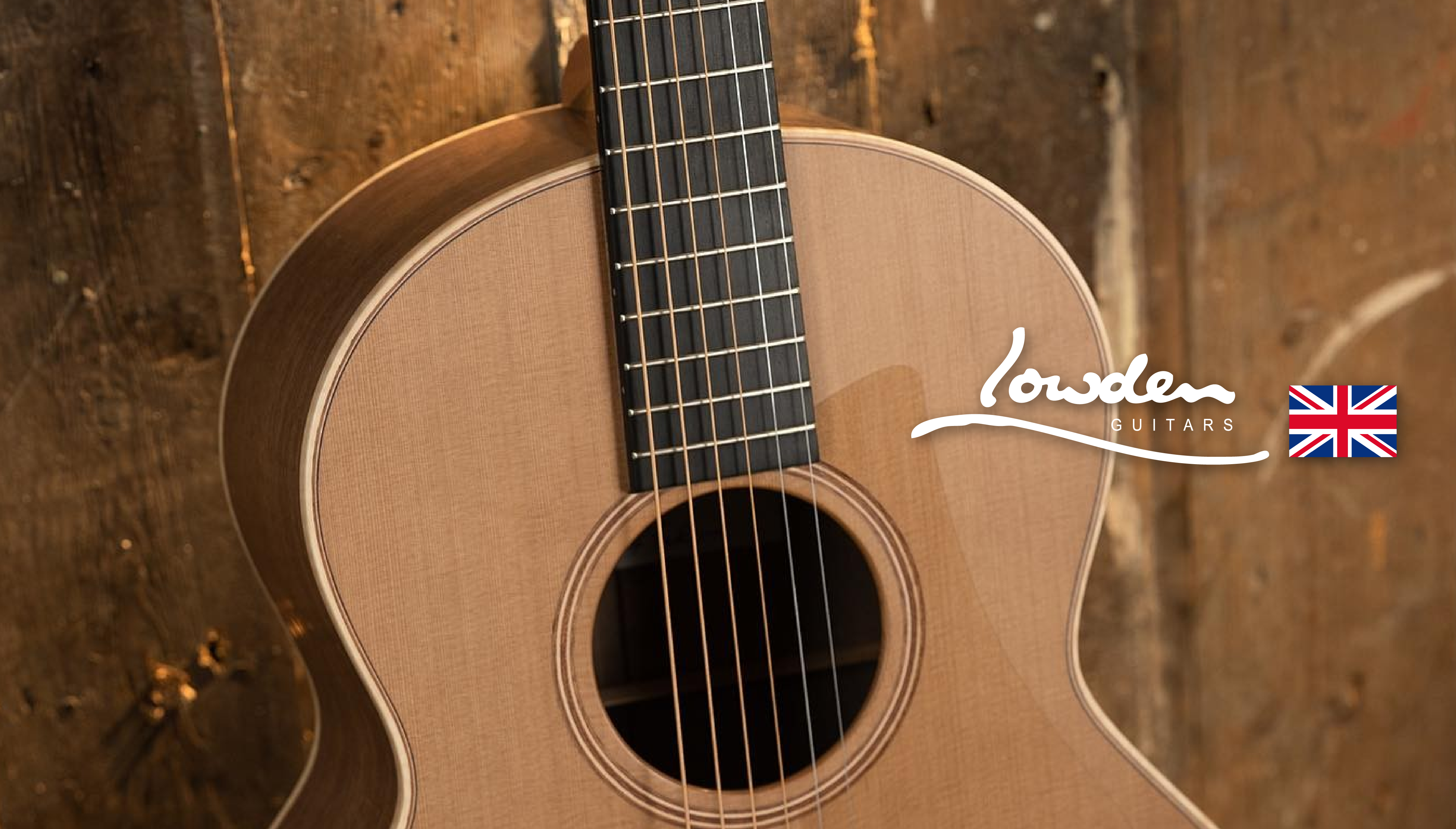 英国Lowden S-23 定制款 胡桃木 红松 手工吉他