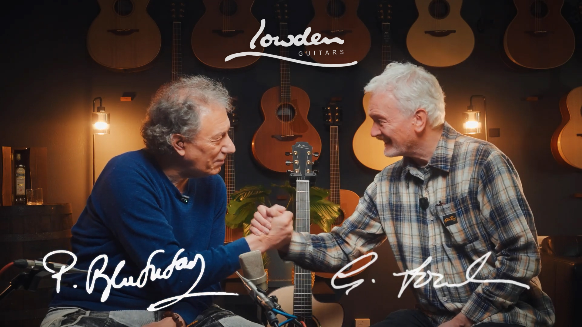 「从一双手到另一双手」：Lowden 创始人 George Lowden 对话指弹大师 Pierre Bensusan，37 分钟制琴公开课