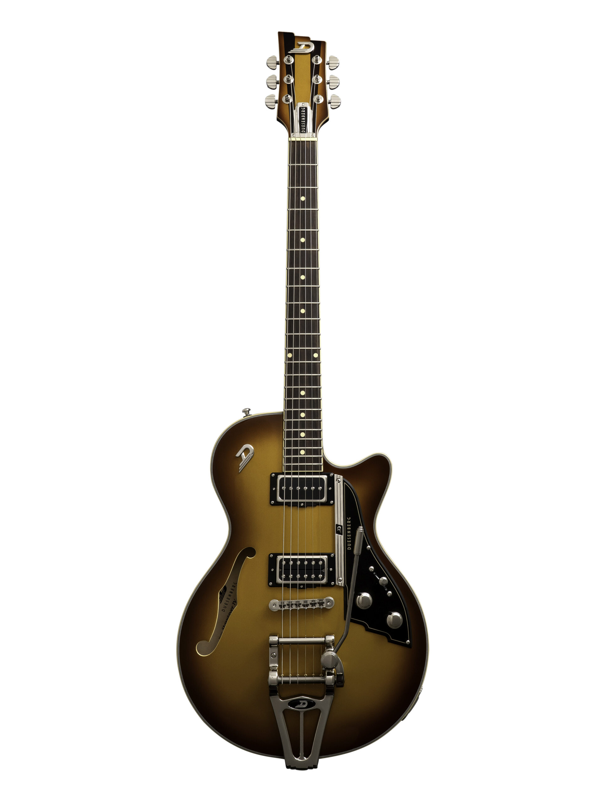 Duesenberg Starplayer TV 半空心电吉他 Gold Burst