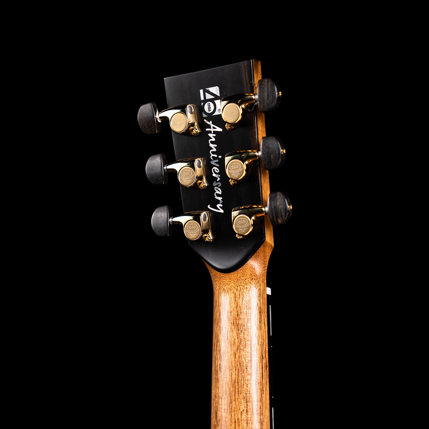 Lakewood 40 周年 M-48C 系列细节(望加锡黑檀 + 熊爪纹欧洲云杉)