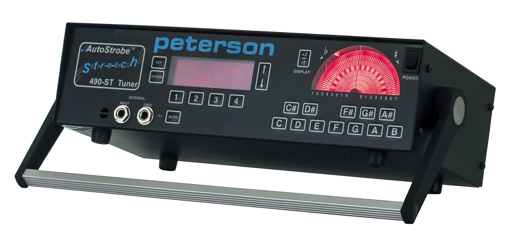 Peterson AutoStrobe 490-ST 模拟频闪盘与控制面板