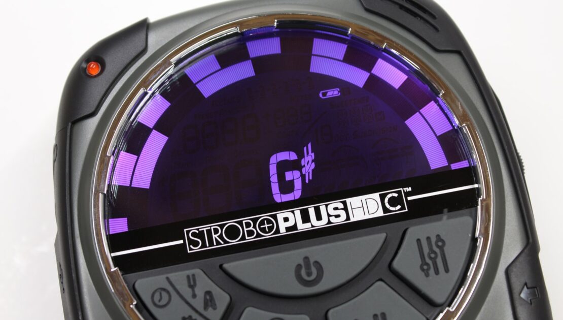 Peterson StroboPLUS HD 台式频闪调音器正面