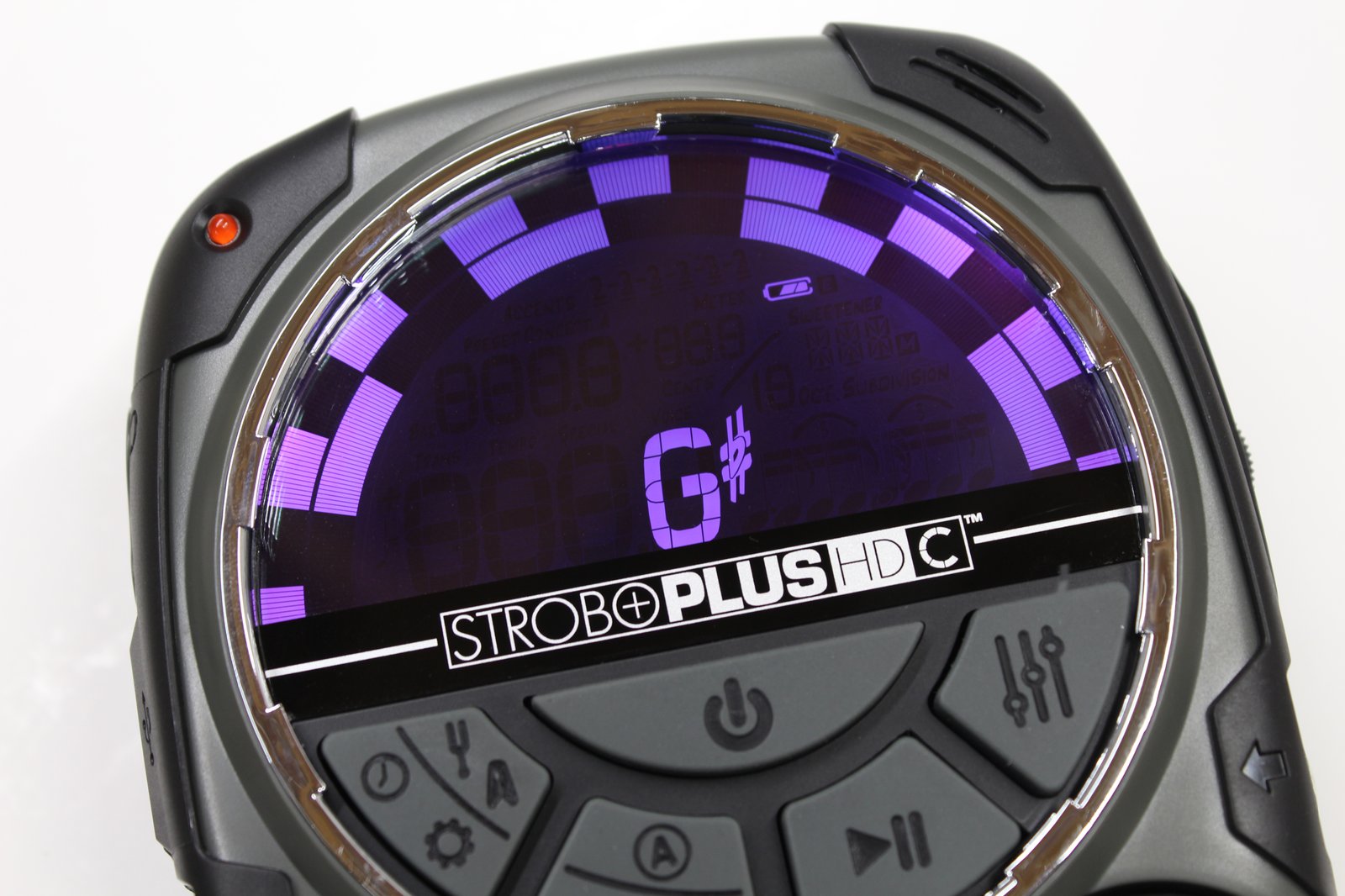 Peterson StroboPLUS HD 台式频闪调音器正面