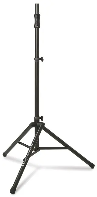 Ultimate Support TS-100B 气动升降三脚音箱支架标准型产品图