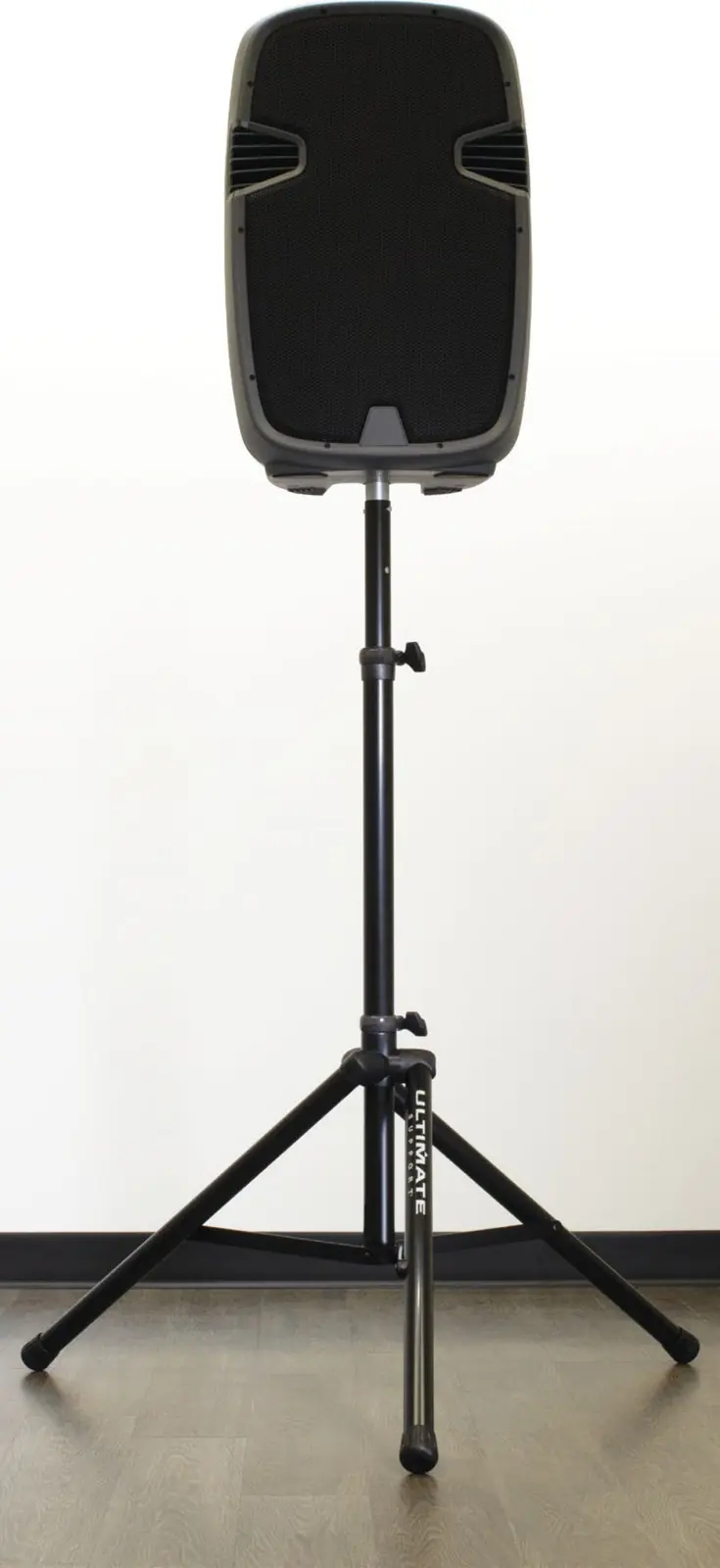 Ultimate Support TS-80B 音箱支架架起专业音箱实拍